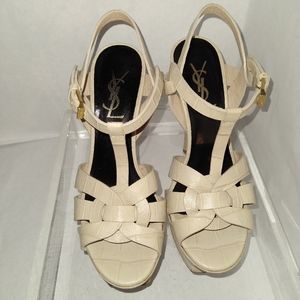 Saint Laurent Tribute Platform Sandals